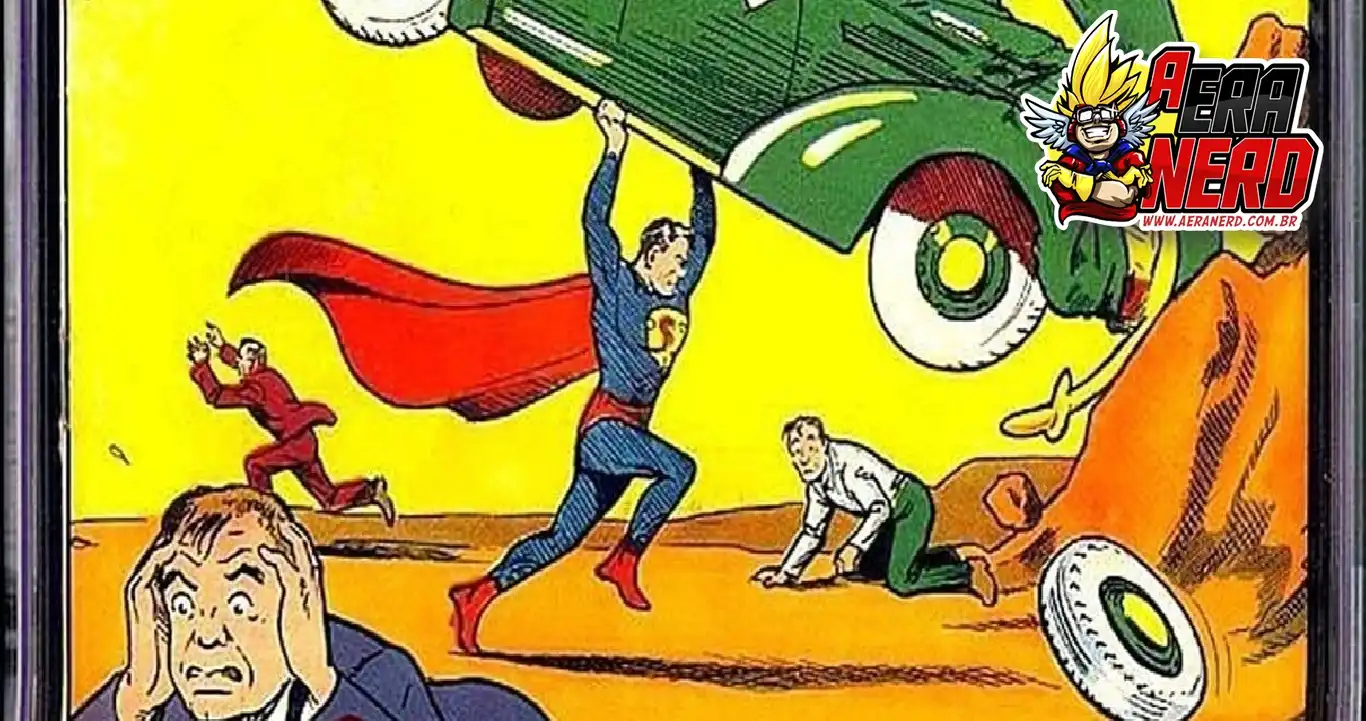 Primeira revista com o Super-Homem é arrematada por US$ 3,18 milhões