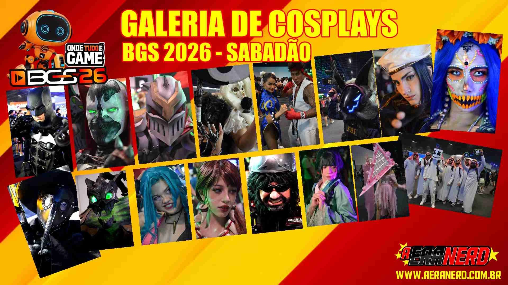 Brasil Game Show 2026 Galeria Fotos de Cosplays - Sábado