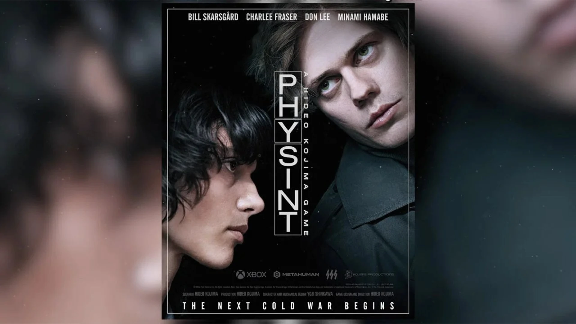 O ator Bill Skarsgård, que interpreta Pennywise, terá o papel principal em Physint, de Hideo Kojima.