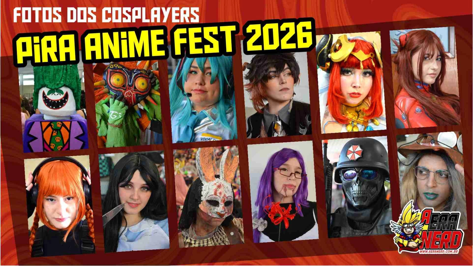 Pira Anime Fest 2026 Galeria Fotos de Cosplays